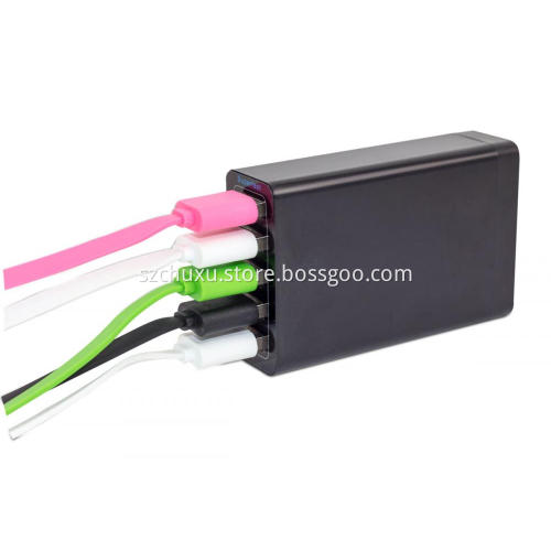 5 Usb Charger Eu/Us/Uk Plug